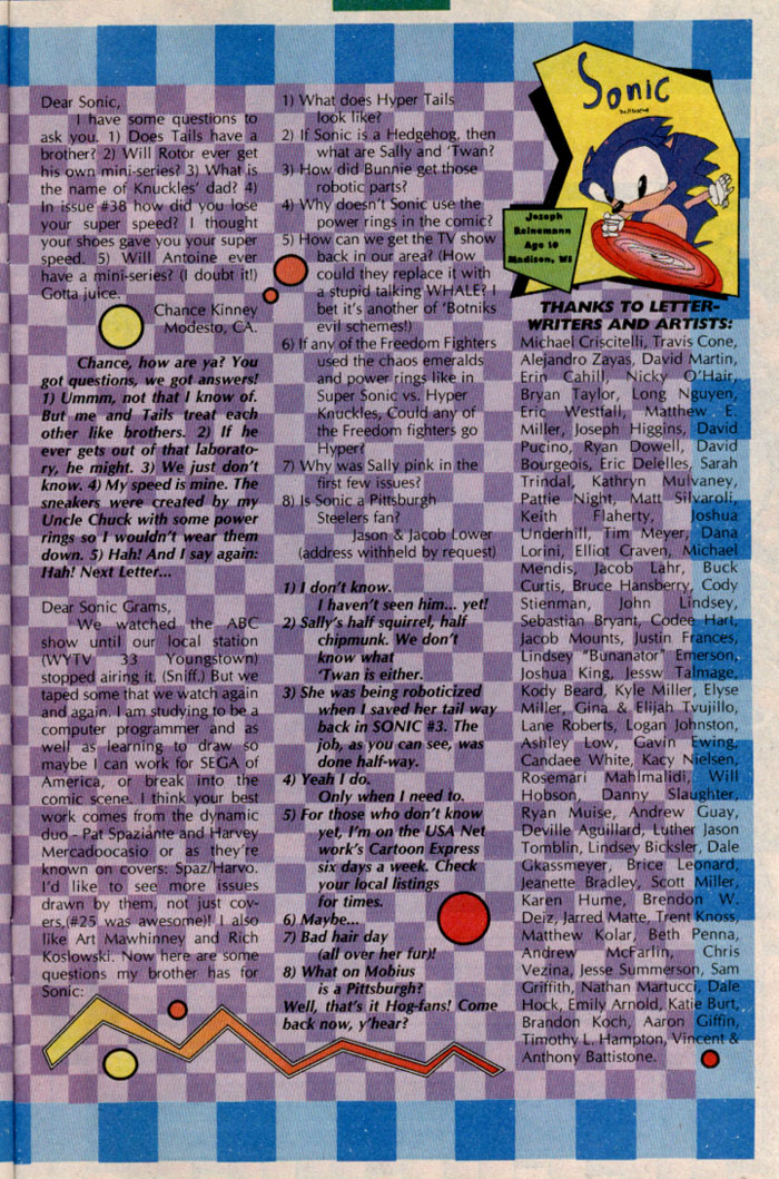Sonic - Archie Adventure Series February 1997 Page 27
